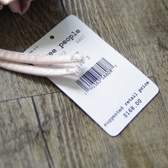 NEW Free People Lace-Up Denim Pink Moto Jacket - Picture 4 of 4